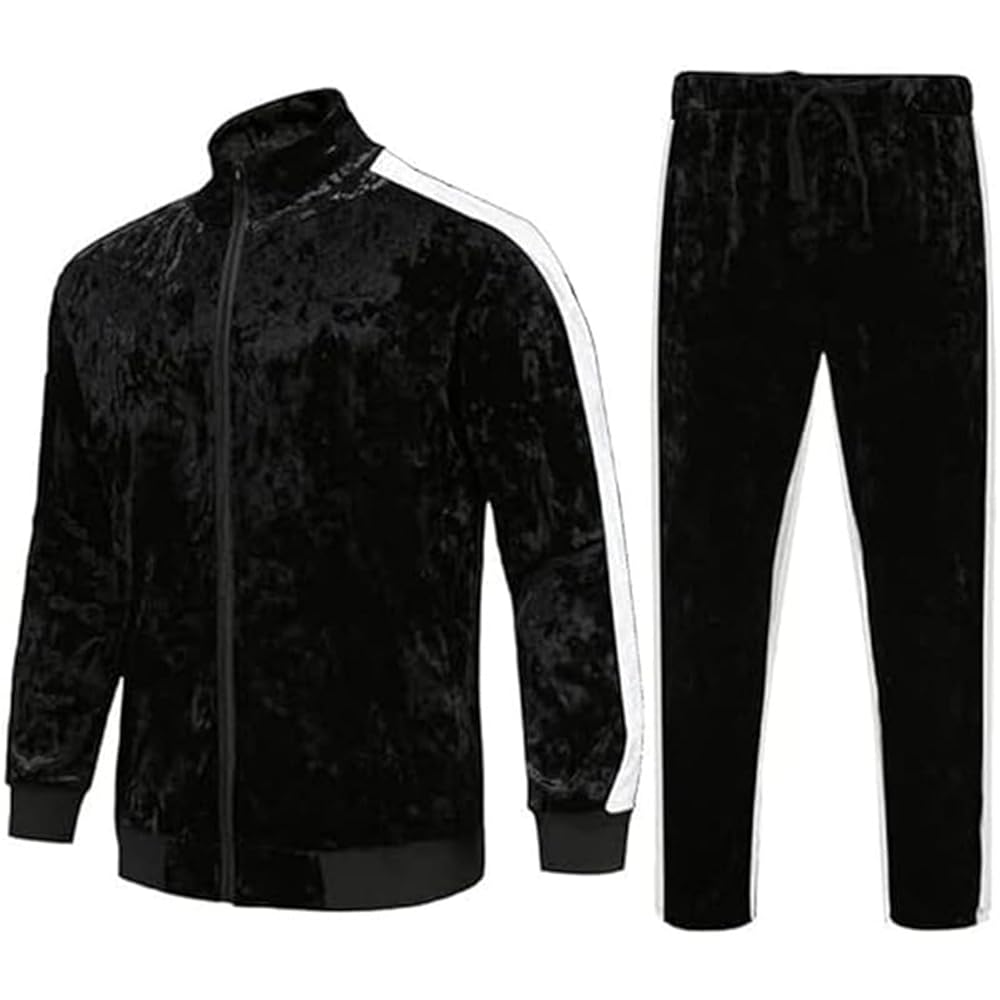 【新品　L】XLARGE VELOUR TRACK JACKET PANTS Athletic Works Women's Active Velour Zip-Up Track Jacket and